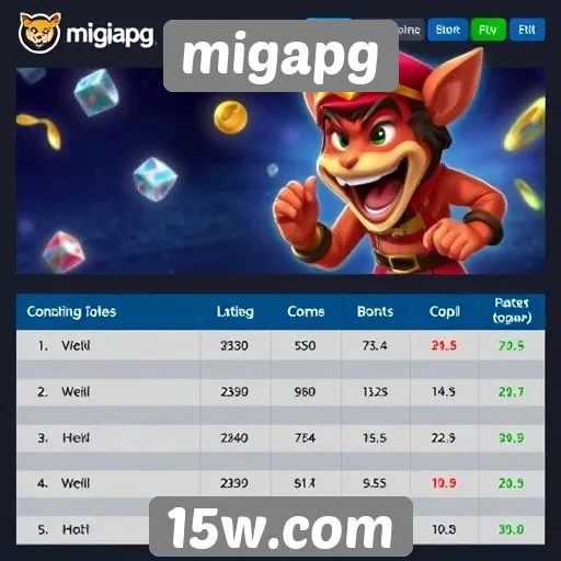 Comparação de bônus entre Migapg e outros sites